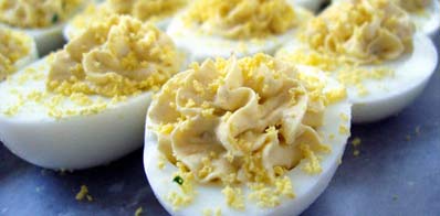 deviled eggs