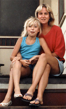 Nicole and Laura circa 1986