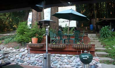 Twyla in the driveway